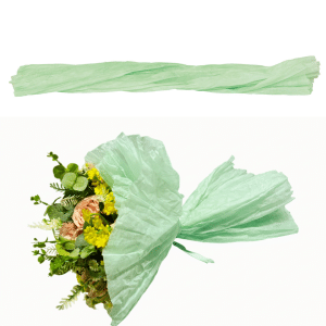 5 PZ. TESSUTO TNT STROPICCIATO CM50 1,5MT menta (Cod. 39523-07)