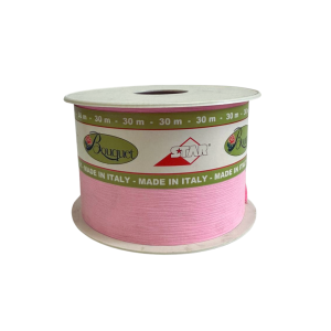 NASTRO LEAF BOUQUET  MM.75 MT.30 rosa (Cod. 2248-03)