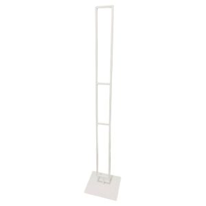 STRUTTURA RETTANGOLARE FERRO H180 CM bianco (Cod. 42573-01)