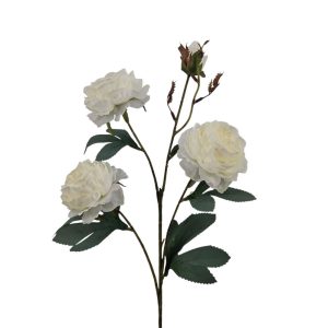 MIRATRADE RAMO ROSA INGLESE H65 bianco (Cod. 42029-01)