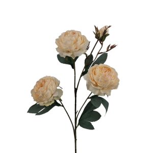 MIRATRADE RAMO ROSA INGLESE H65 crema (Cod. 42029-02)