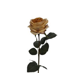 MIRATRADE RAMO ROSA SINGOLA H62 CM giallo (Cod. 42030-06)