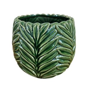 MIRATRADE VASO CHLORIS CERAMICA D21 CM verde (Cod. 42682-01)