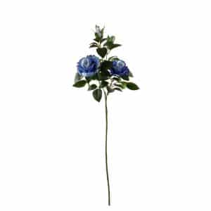 RAMO GINA 2 ROSE E 2 BOCCIOLI 67CM blu (Cod. 31643-04)