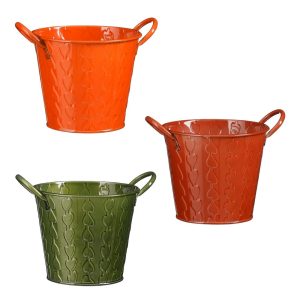SET 3 PZ. VASO LATTA MEYA D13 H12 CM colori-assortiti (Cod. 42736-01)