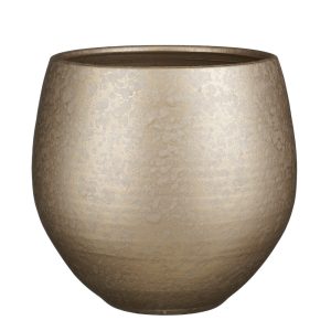 VASO ROTONDO IAN METALLO H26 D29 oro (Cod. 42749-01)