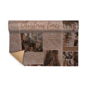 BOBINA PAPER-FIBRA CHRISTMAS TIMES CM75 X 9 MT resistente-allacqua (Cod. 42795-01)