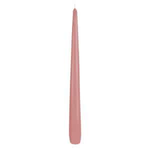 SET 12 CANDELE CONICHE H25 D2,5 CM rosa-scuro (Cod. 42699-01)