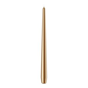 SET 12 PZ. CANDELE CONICHE H30 D2,5 CM oro (Cod. 42623-01)