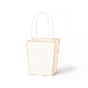 SET 10 PZ. BORSA SIGNATURE 11X15 H17 CM crema (Cod. 42716-02)