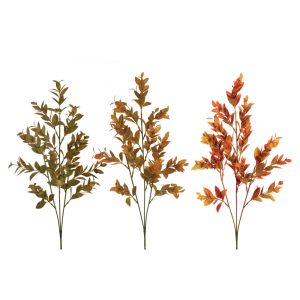SET 12 PZ. RAMO MIRTO H73 CM 3-colori-assortiti (Cod. 42637-01)