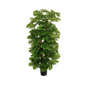 [150] PIANTA PHILODENDRO MONSTERA REAL TOUCH H150 CM 105-foglie----verde (Cod. 42638-01)