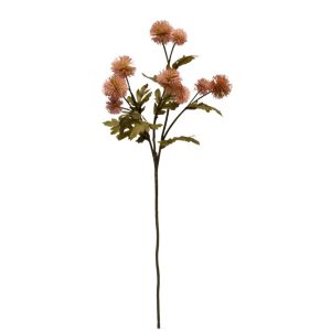 RAMO POMPOM CARDO X9 H55 CM malva (Cod. 42674-01)