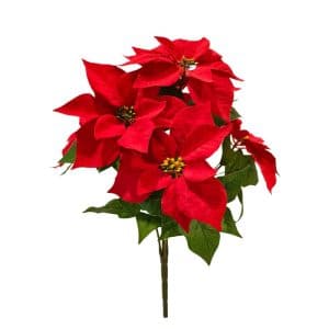 BUSH STELLE DI NATALE CM50 rosso (Cod. 28106-01)