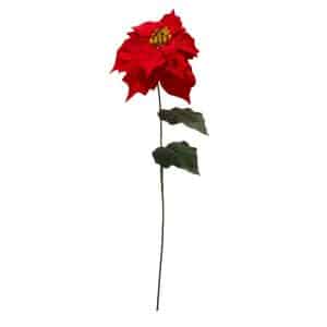 STELLA DI NATALE SPRAY SINGOLA 70 CM  rosso (Cod. 24548-01)