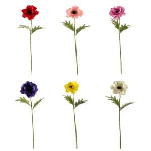 24 PZ RAMI ASSORTITI ANEMONE CM 44  (Cod. 31321-01)