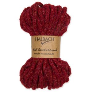 GOMITOLO LANA LAVORATO A MAGLIA 15MT rosso-scuro (Cod. 42806-02)