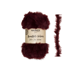 GOMITOLO FAUX FUR 50GR 30MT bordeaux (Cod. 42808-02)