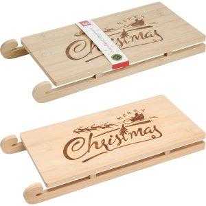 VASSOIO SLITTA IN BAMBU 32X14CM  (Cod. 42751-01)