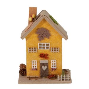 CASETTA FELTRO LED 15X21 CM giallo (Cod. 42714-01)