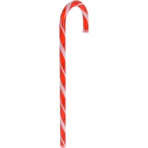 BASTONCINO DI ZUCCHERO CANDY CANE 62CM bianco-rosso (Cod. 42765-01)